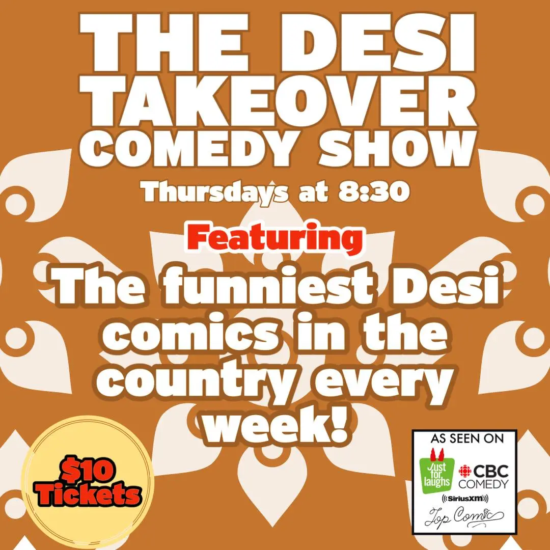 The Desi Takeover comedy show